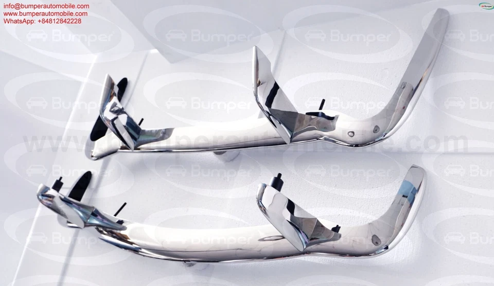 Fiat 1200 Spyder Convertible Año (1957-1959) Parachoques Nuevo Foto 4 de 4