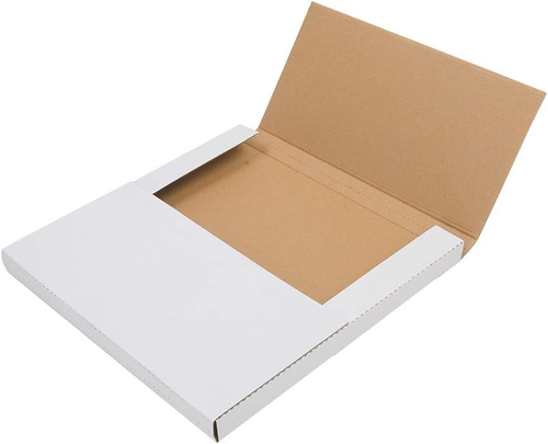 100PCS White LP Shipping Mailer Boxes, 12.5In*12.5In*1/2In & 1In Album Paper Box - Picture 4 of 9
