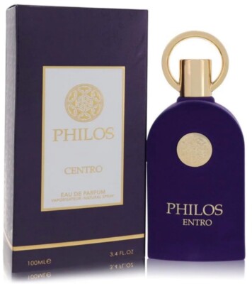 Philos Centro EDP Perfume By Alhambra Lattafa 100ML 3.4 oz New Free Ship