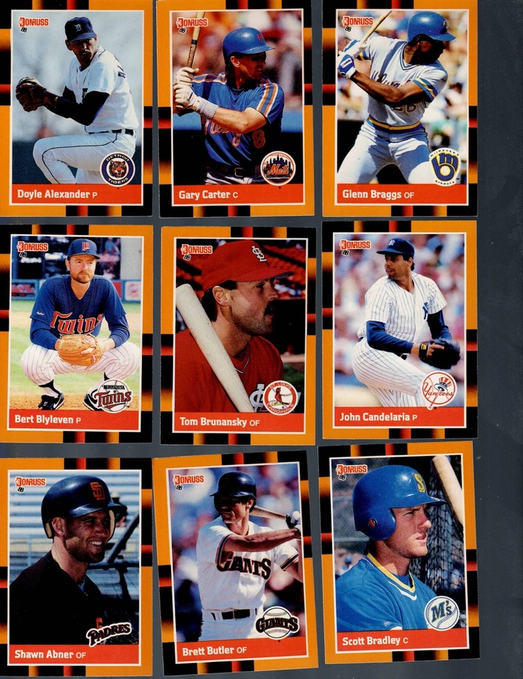 -1988 DONRUSS BASEBALL'S BEST  Baseball Complete Your Set BUY 2 GET 1 FREE - Image 2 of 4