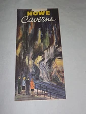 VINTAGE HOWE CAVERNS SCHOHARIE NY   TRAVEL BROCHURE