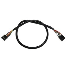 USB 2.0 Internal Motherboard Header Cable, 9 Pin Female to Female