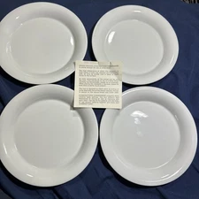 Lot 4 Dansk Combination Plain White 6 ¼” Bread Plates New In Original Box