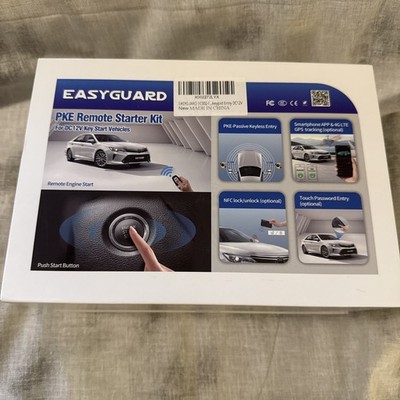 EASYGUARD EC002 PKE car Alarm Passive keyless Entry Remote starter NFC entry