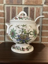 Vintage Portmerion Botanical Garden " Passsion Flower" Soup Tureen & Ladle
