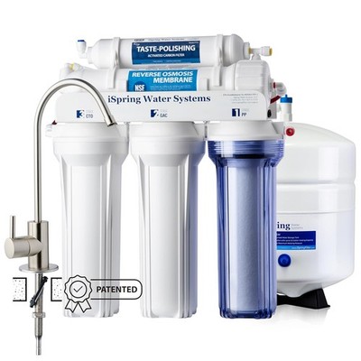 iSpring RCC7 Under Sink Reverse Osmosis 5 Stage 75GPD