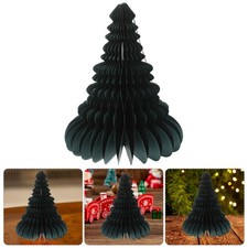 Paper Tree Christmas Party Decor Honeycomb Xmas Decoration Charm