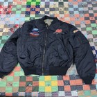 Vintage NASCAR Dale Jarrett #88 Ford Quality Care Heavy Jacket-  Size Large