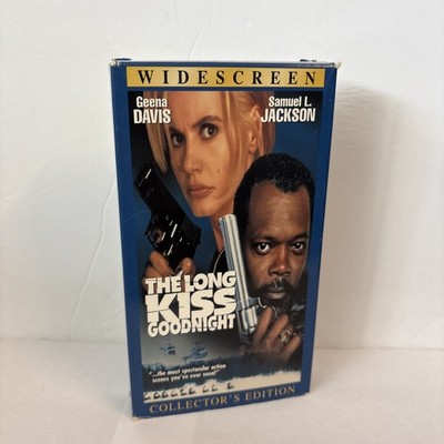 The Long Kiss Goodnight (VHS, 2001, Widescreen Edition) Tested VHS Movie