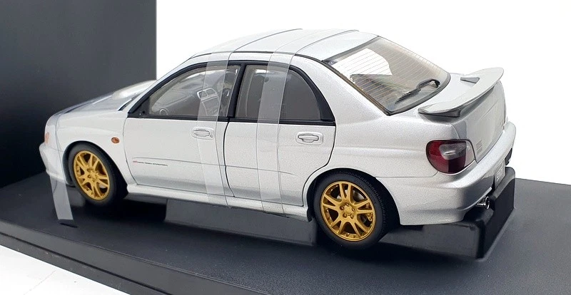 Autoart 1/18 Scale 78641 - Subaru New Age Impreza WRX STI - Silver - Image 2 of 4