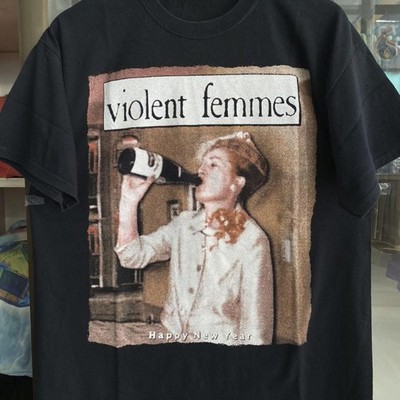 Violent Femmes Happy New Year Black T-shirt VK12815