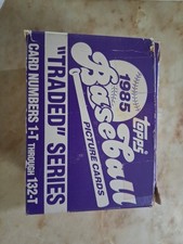 1985 Topps Baseball Traded Complete Set 1-132 nm/mt