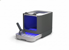 Premium Covered Cat Litter Box – Large Capacity, Automatic Waste Drawer, LED