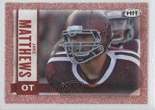 2014 SAGE Hit Red Jake Matthews #127 2d7