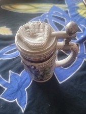 Vintage Avon Beer Stein Baseball Handcrafted Made in Brazil 1984 Ceramarte