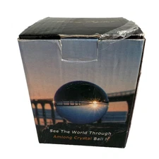 AMLONG Photography K9 Crystal Ball Lensball Clear Decoration Prop Lens