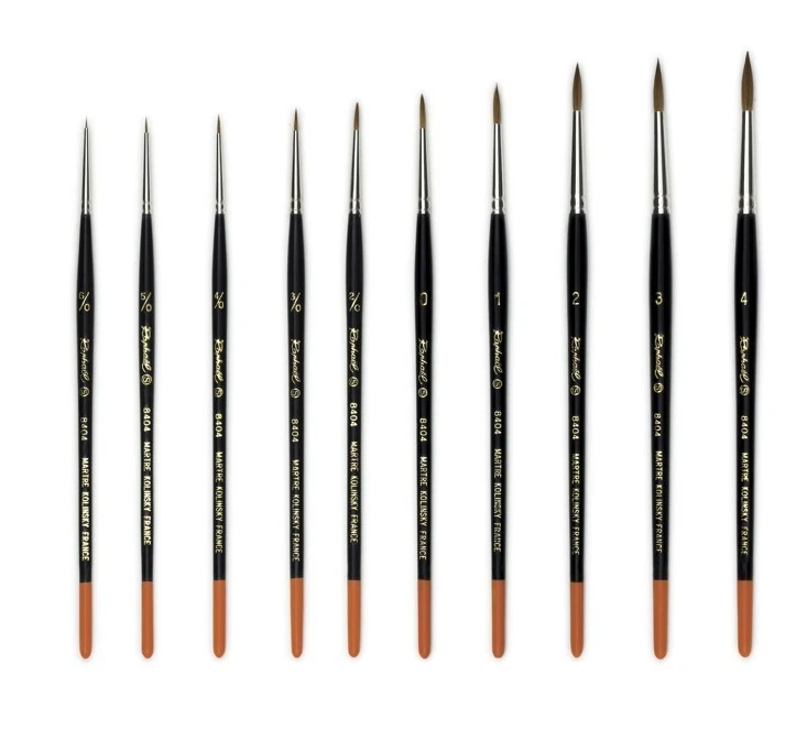 Raphael Aquarellpinsel 8404.4/0 Kolinski Haar Pinsel Künstlerbedarf NEU/OVP