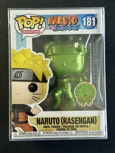 1/1 Limited Edition Naruto Shippuden (Rasengan) Gold Panda Club Funko Pop #181