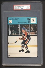 1977 - 1979 Sportscaster Italian Hockey Wayne Gretzky ROOKIE PSA 8 OILERS HOF