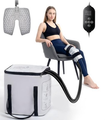 Ice Machine for Knee After Surgery 15qt, Cold Therapy Machine 6-Level Timer &...