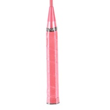Red Badminton Racket 2 Player Super Light Split Handle Iron Alloy Badminton