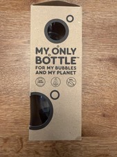 SodaStream My Only Bottle Black 0.5 Liter, 16.9 Ounces NEW