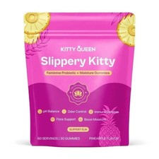 Slippery Kitty Kitty Queen Feminine Probiotic Gummies Vaginal Hydration Wellness