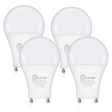 CFMASTER GU24 LED Light Bulb, 5000K 4Count Pack of 1 , 5000k Daylight