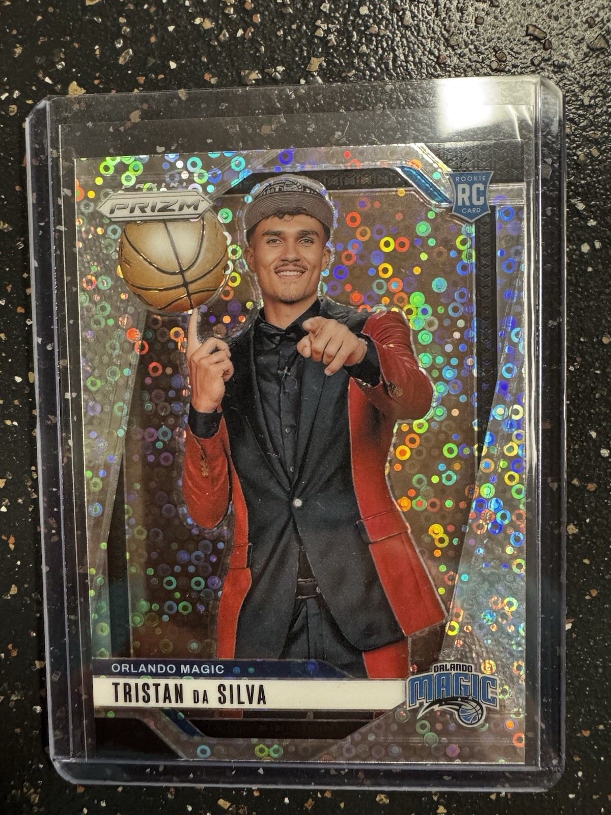 TRISTAN DA SILVA 2024-25 Panini Prizm Fast Break Variation #256 Orlando Magic