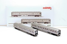 Märklin H0 43147 Personenwagen-Set „Silberlinge“ mit Innenbeleuchtung in OVP