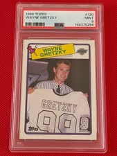 1988-89 Topps Hockey Wayne Gretzky #120 PSA 9 MINT