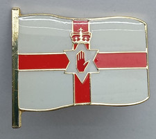 Northern Ireland Ulster Flag Enamel Pin Badge.      PB6-1127