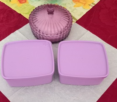   Tupperware Gefrierbehälter 2x400ml Polar Lila Neu/ Ovp  
