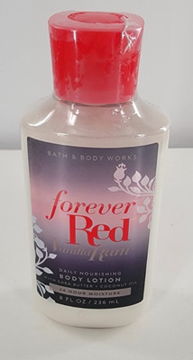 Bath & Body Works Forever Red Vanilla Rum Daily Nourishing Body Lotion 8 oz