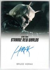 STAR TREK STRANGE NEW WORLDS S2 BRUCE HORAK AS HEMMER FB AUTOGRAPH VL