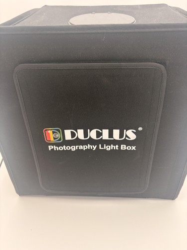 DUCLUS Photography Light Box Tent AmazonBasics 53-005312 Black Portable LED