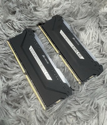 Corsair Vengeance RGB Pro 32GB (2 x 16GB) DDR4 DRAM 3600MHz C18 Memory Kit -...