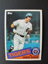 1985 Topps - Howard Johnson #192 - Detroit Tigers - NM - Free Shipping