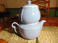 Hall China Co MCM Blue Prercolator Tricolator  Unused New