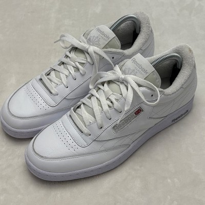 Reebok Classic Court Shoe Mens Size 10 White Leather Sneaker
