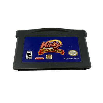Kirby & the Amazing Mirror Game Nintendo Game Boy Advance GBA (2004) Tested Good