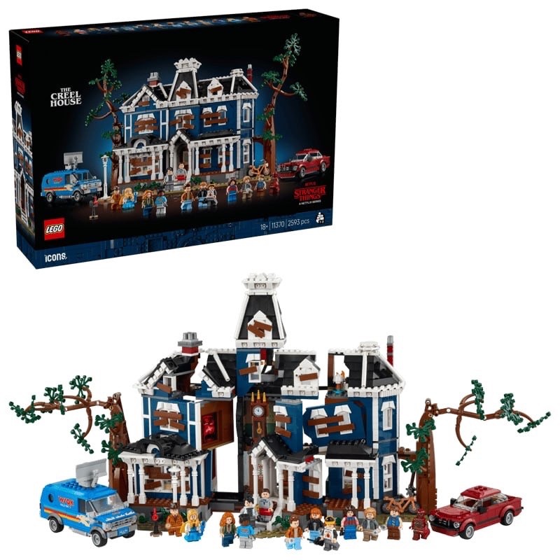 LEGO Stranger Things Creel House 11370 Building Set - Brand New Factory Sealed