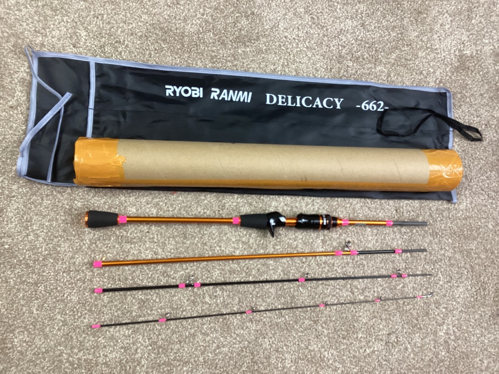 Ryobi Delicacy 662 6' 6" 4 pc. UL Travel BFS Rod 4 piece (no