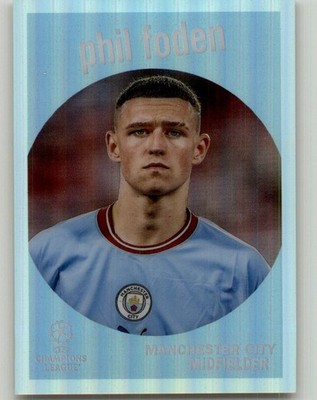 2022-23 Topps Chrome UEFA Phil Foden 1959 #59-20 Manchester City