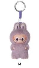 Pop MART LABUBU the Monsters  Pin For Love  Series Verified Letter M Lite Purple