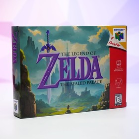 Sealed Palace Nintendo 64 Video Game for N64 Limited Legend of Zelda LewtShop