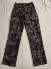 Children Place Boys Pull On Pants, Size 16 Slim, Color Black Camo