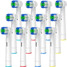 Replacement Toothbrush Heads Compatible with Oral B Braun, 12 Pcs Professional E