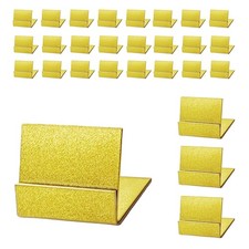 28 Pcs Gold Table Number Holders  Metal Place Card Stands for Wedding, Anniv...