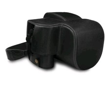 MegaGear Leica V-Lux 5, Panasonic Lumix DC-FZ1000 II Leather Camera Case